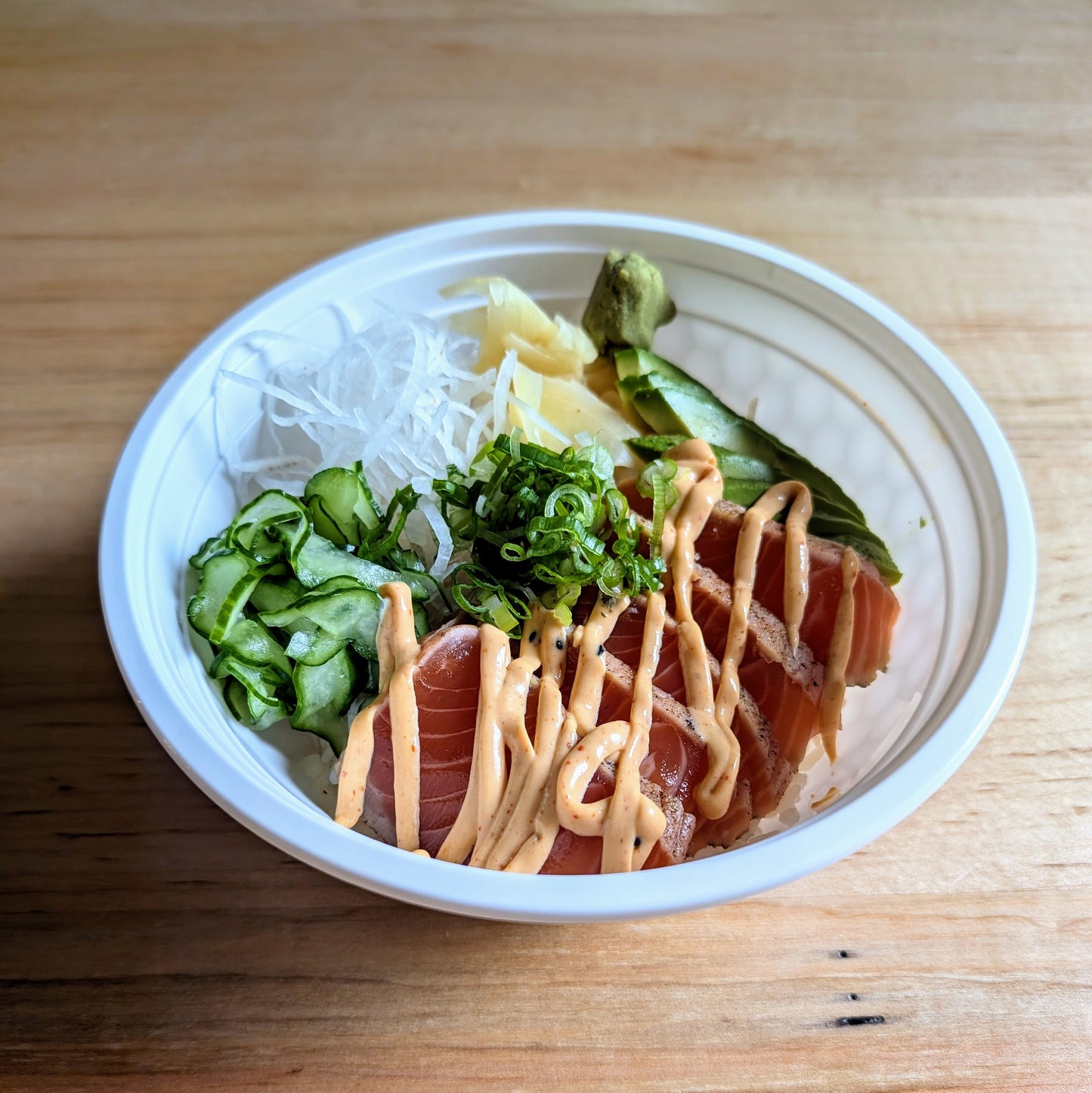 Spicy Salmon Sushi Bowl